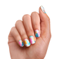PopSockets PopGrip + Matching Nails - Painterly Pastels (Gloss)