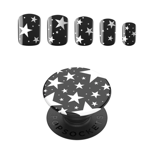 PopSockets PopGrip + Matching Nails - Starry Skies (Gloss)