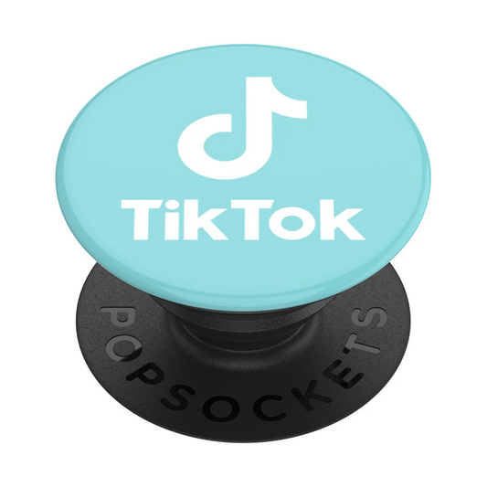 PopSockets PopGrip License TikTok Blue (Gloss)